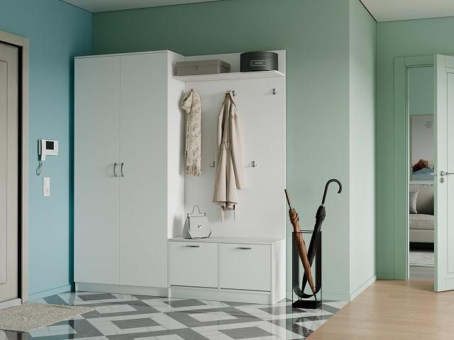 Прихожая Ольга - 2 Белый