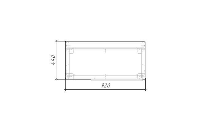 Комод Лорена Пакс - 4 Черный