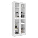 Книжный шкаф Библиограф - 2 №2 Белый