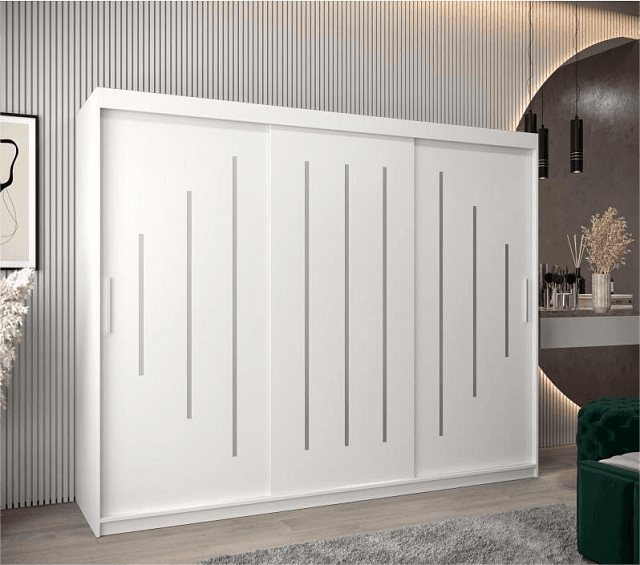 Шкаф-купе Валмиера NEW - 7 Белый