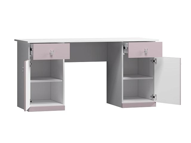 Письменный стол Банни - 6 МДФ Розовый Лайт
