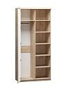 Шкаф распашной София РАХ - 37 МДФ Кастелло Медовый / Кашемир