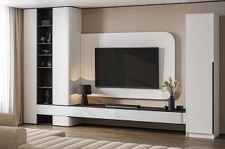 Шкаф распашной Марсель - 1 Белый