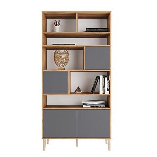 Стеллаж Скарлет - 4 Графит