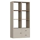 Стеллаж Оренсе - 9 Кашемир