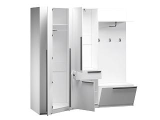 Прихожая Лорена Пакс - 3 Белый