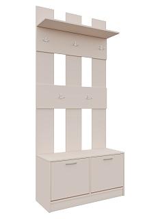 Прихожая Ольга - 1 перфорированная Кашемир