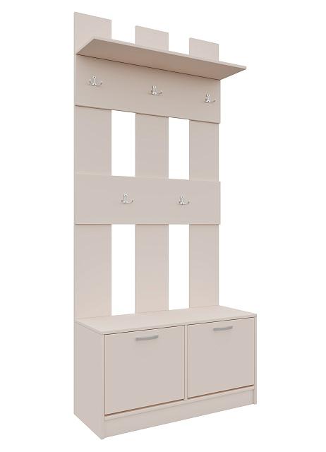 Прихожая Ольга - 1 перфорированная Кашемир