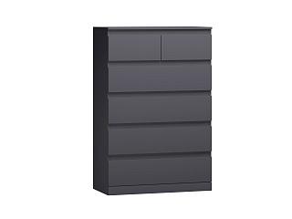 Комод Мальм - 26 Графит