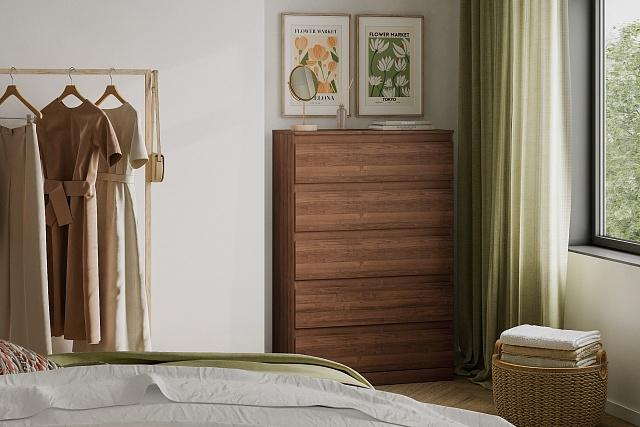 Комод Мальм - 19 Орех Экко