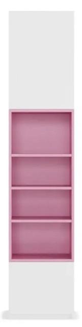 Стеллаж Олли - 1 с дверцей Лаванда