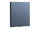 Шкаф распашной Белиз - 4 Альби Полуночно-синий