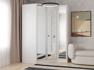 Шкаф-купе угловой Ромео - 2 Белый