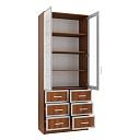 Книжный шкаф Альма - 11 Орех Экко