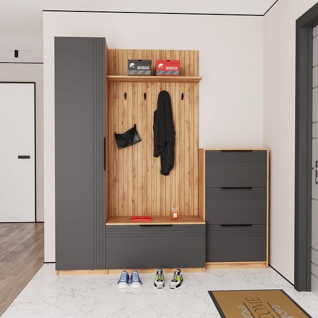 Прихожая Астрис - 3 Графит