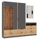 Прихожая Санти - 4 Графит