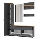 Прихожая Квели - 15 Графит