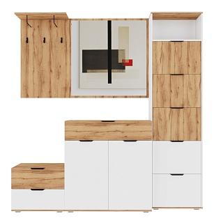 Прихожая Санти - 2 Белый