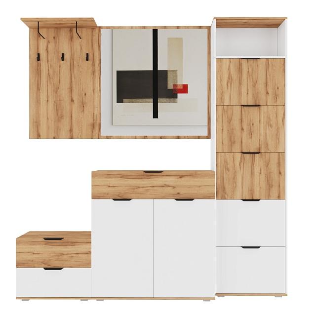 Прихожая Санти - 2 Белый