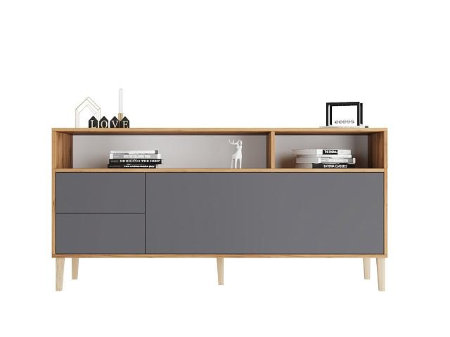 Тумба под ТВ Скарлет - 14 Графит