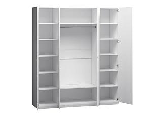 Шкаф распашной Стрекоза Mini - 4 Белый