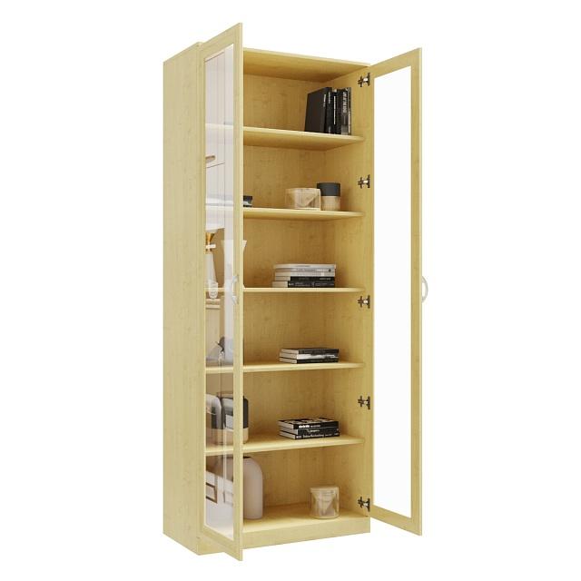 Книжный шкаф Библиограф - 2 №1 Клен