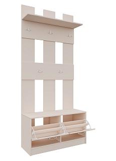 Прихожая Ольга - 1 перфорированная Кашемир