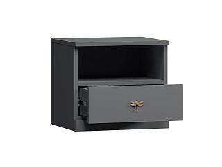 Тумба прикроватная Стрекоза - 2 МДФ Графит