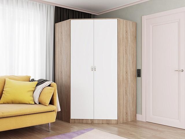 Шкаф угловой Стильный - 2У Дуб Сонома