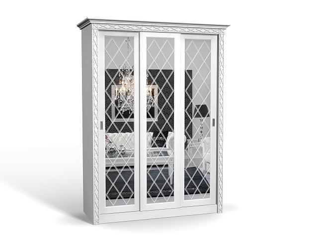 Шкаф-купе Кристалл - 3 МДФ