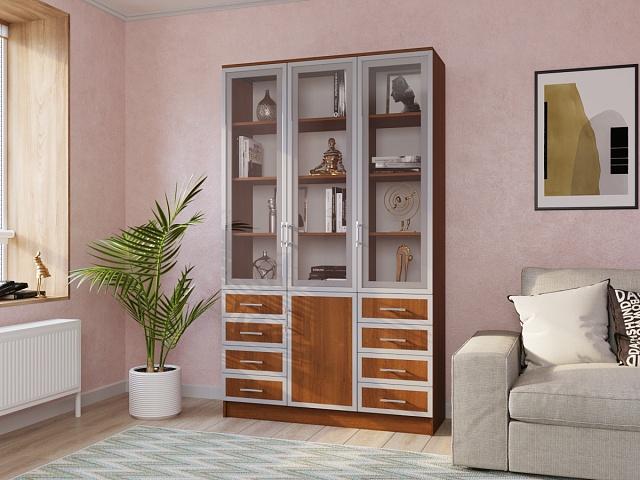 Книжный шкаф Альма - 21 Орех Экко