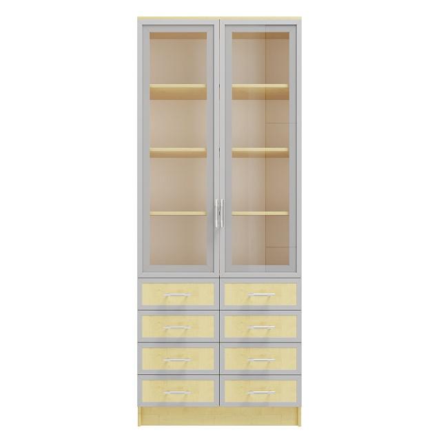 Книжный шкаф Альма - 12 Клен