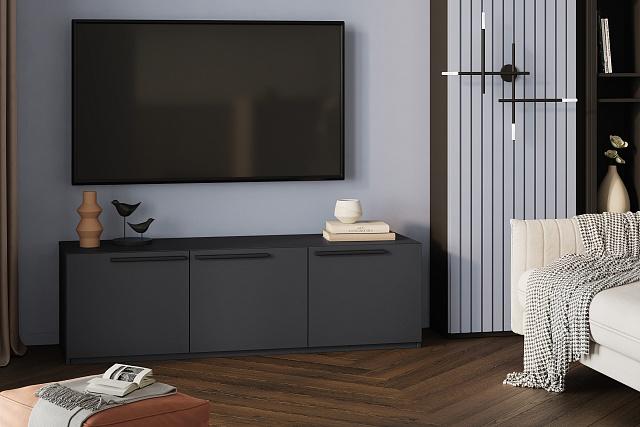 Тумба под ТВ Лорена Пакс - 4 Черный