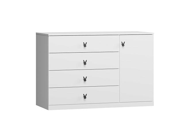 Комод Банни - 2 МДФ Белый