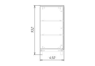 Стеллаж Техас - 2 МДФ