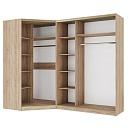 Шкаф-купе угловой Ромео - 9 Дуб Сонома