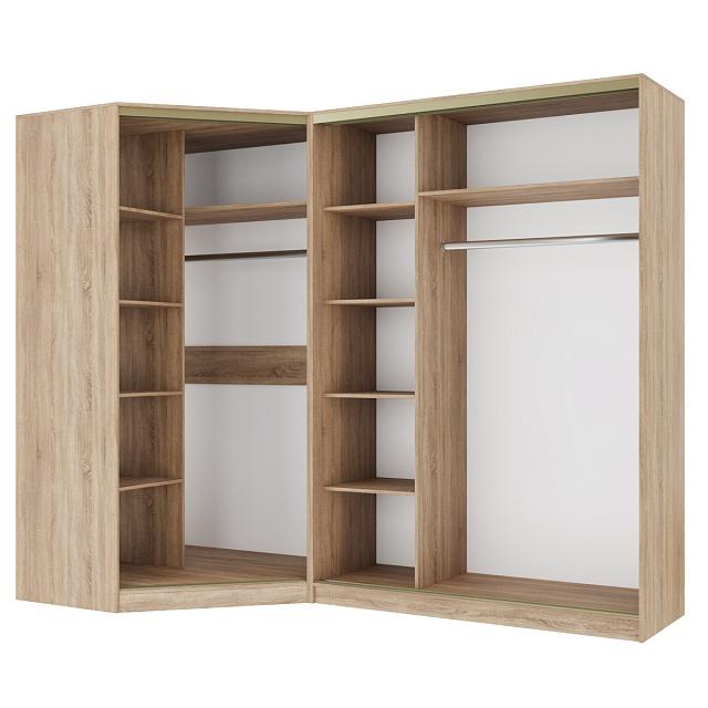 Шкаф-купе угловой Ромео - 9 Дуб Сонома