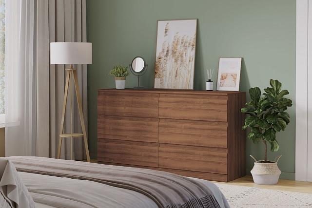 Комод Мальм - 23 Орех Экко