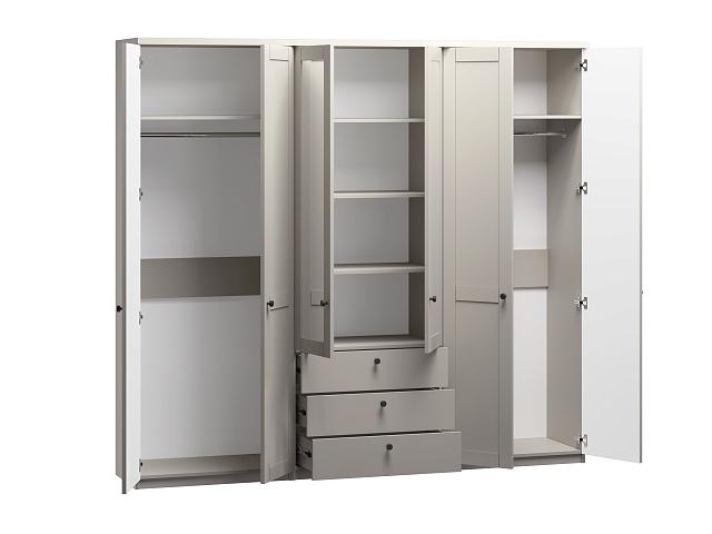 Шкаф распашной София РАХ - 14 МДФ Кашемир