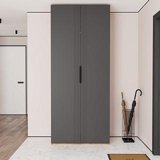 Шкаф распашной Астрис - 2 Графит