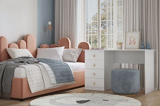 Письменный стол Банни Mini - 2 Белый