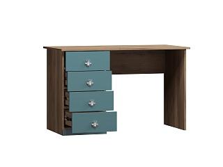 Письменный стол Скарабей - 2 МДФ Аквамарин