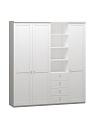 Шкаф распашной София РАХ - 30 МДФ Белый