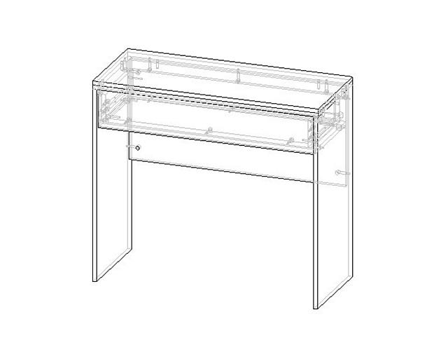 Письменный стол Бостон Белый