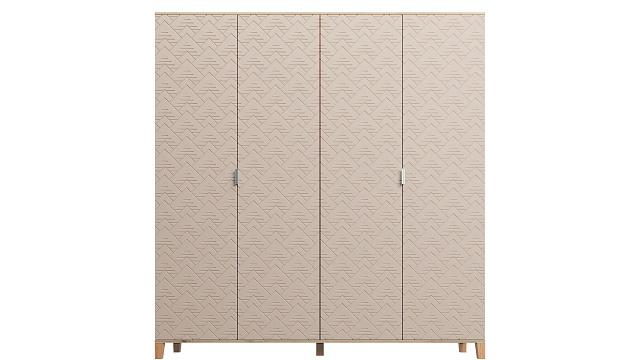 Шкаф распашной Марвин Йорк - 5 Роза