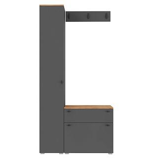 Прихожая Квели - 7 Графит