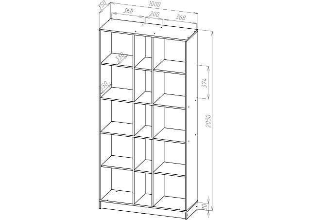 Стеллаж Сокол - 4