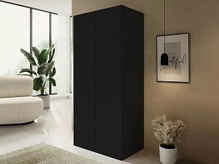 Шкаф распашной Терни - 2 Черный