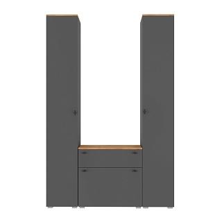 Прихожая Квели - 8 Графит