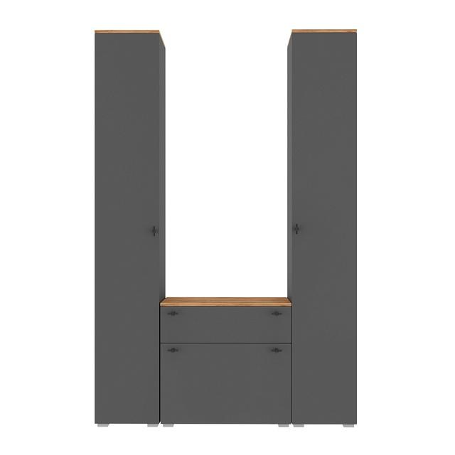 Прихожая Квели - 8 Графит